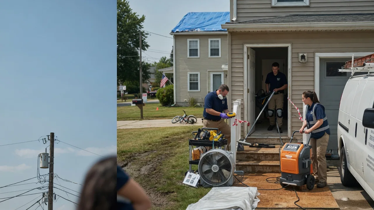 Water Damage Repair in Nitro, WV near me